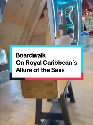 #boardwalk #royalcaribbean #allureoftheseas #jennmerrittthemousedetectives #booktripswithme #adultscanridetoo #letstravel 