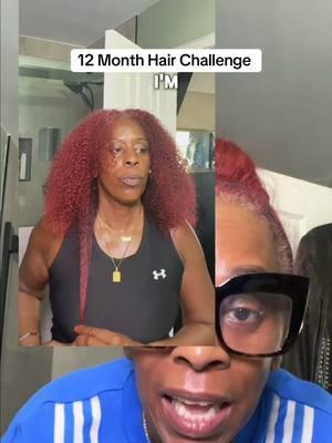 If you have a hair goal for the year, join my 12 month hair challenge! #creatorsearchinsights #hairgoals #healthyhair #hairchallenge #hairroutine 