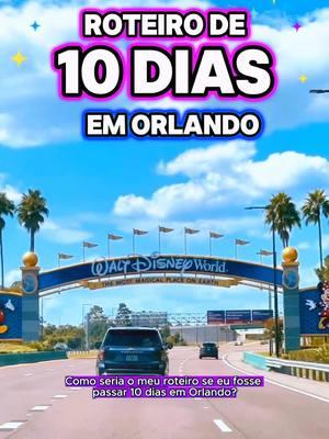 ROTEIRO DE 10 DIAS EM ORLANDO✨ Como eu faria meu roteiro de viagem se eu fosse passar dez dias em Orlando? Seria mais ou menos assim! 🚨DEZ DIAS EM ORLANDO TÁ COMEÇANDO A FICAR APERTADO! Lembrem-se que a partir de Maio teremos mais um parque imperdível aqui em Orlando, afinal, o Epic Universe da Universal Studios vai ser inaugurado dia 22 de Maio. Daí é melhor tentar esticar um tiquinho mais a quantidade de dias de viagem pra caber tudo no roteiro 😅 🚨🚨 Claro que não levei em conta feriados e datas comemorativas né! Se você vier pra Orlando em uma data atípica (como Natal, feriados…), você precisa de mais atenção na hora de montar seu roteiro de viagem. Cuidado pra não marcar Magic Kingdom em dias de festa de Natal ou de Halloween, e prefira fazer compras do que ir para os parques em dias de feriados. Tudo fica lotado - vai ser difícil fugir de gente pisando no seu pé em qualquer lugar 😅- mas pelo menos nos shoppings, eles oferecem muitas promoções especiais! 🚨🚨🚨 Posso te sugerir um fast food? VÁ NO CHICK-FIL-A, e não deixe de comer o “Chick-fil-a Deluxe”, com muito “Chick-fil-a sauce” (o molhinho, é só pedir que eles dão de graça) 🚨🚨🚨🚨 O Discovery Cove é ABSOLUTAMENTE INCRÍVEL, parece um Oasis no meio da cidade. Se você puder fazer esse mimo pra sua família, POR FAVOR FAÇA! Você pode andar no meio dos peixes, nadar com arraias e até com golfinhos!😍 - é um parque all inclusive - comidas e bebidas liberadas o dia todo, até álcool!  *DICA* Comprar o Discovery Cove “sozinho” deixa ele meio caro, mas se você fizer um pacote c outros parques do grupo (Sea World/Busch Gardens), O PREÇO FICA SUPER MAIS ACESSÍVEL! 🚨🚨🚨🚨🚨 O acompanhamento virtual - Guiamento por Fila Rápida Bora pra Orlando - é a forma mais certeira de CONSEGUIR IR EM TODAS AS MELHORES ATRAÇÕES DOS PARQUES, mesmo nas mais altas temporadas. Comente “10 dias em Orlando” pra fazer uma cotação e entender melhor! Compre TODA SUA VIAGEM parcelada em até 10x sem juros, sem IOF e sem taxas da Flórida! 📞 Chama a gente no LINK DA BIO!! E aí, BORA PRA ORLANDO?#viagemdisney #orlandoflorida #disneycomcrianças #viajarcomcriancas #borapraorlando #orlando2025 #disneysemfilas #disney2025 #roteirodeviagem #roteirodisney 