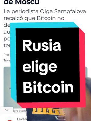 bitcoin supermoneda para Rusia.  #hodl #xrparmy #bitcoin #trading #alextraderacademy #alexcryptoacademy 