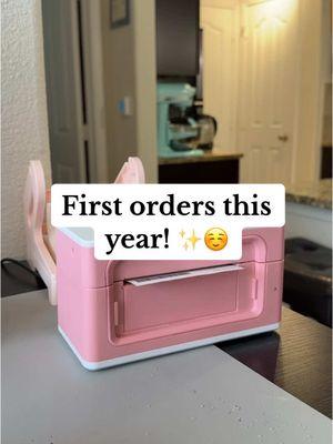 First orders this year 2025!!  #SmallBusiness #fyp #lipglossbundle #asmr #viral 