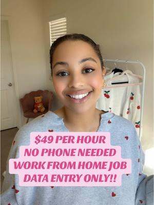 $49 per hour data entry based only high school diploma needed no phone introvert perfect work from home job! #dataentry #dataentryjob #dataentryjobs #wfh #wfhjob #wfhjobs #workfromhome #workfromhomejob #workfromhomejobs #remote #remotejob #remotejobs #hiringnow #nophone #introvertjobs 