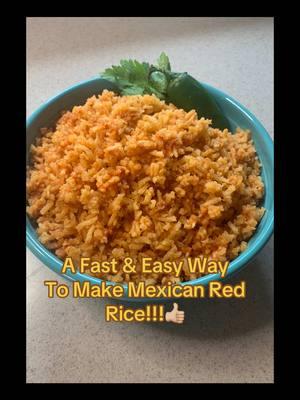 A Fast and Easy Way To Make Mexican Red Rice!!! So Many Different Ways To Make It!!! #rice #redrice #Foodie #eating #cooking #mommasgoodcooking #dinner #DinnerIdeas #kitchen #plating #foryoupage #foryou #fyp 