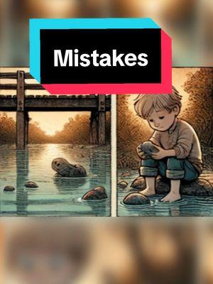 I made this comic called "Mistakes" Music used was "Warming Light" by Jonny Easton on youtube #mistakes #turtle #boy #pond #story #wisdom #lessons #learnfromyourmistakes  #theboythemolethefoxandthehorse #littleone 