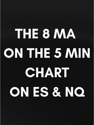 If you’re not using the 8 EMA (Exponential Moving Average) on your ES and NQ charts, you’re missing out on one of the most powerful tools for daytrading. Watch how price respects this level like a magnet! 🧲 Why the 8 EMA is a game-changer: • Acts as dynamic support/resistance throughout the day • Helps identify trend direction in real-time • Perfect for timing entries and exits • Shows you when price is overextended • Incredible for scalp trades when combined with volume Look at these clean moves in the video - notice how price keeps coming back to test the 8 EMA? This isn’t just coincidence. Big players watch this level, and you should too! 👀 Simple but powerful. Sometimes the best trading tools aren’t complicated. Tag a trader who needs to see this! 🎯 Quick Tip: Try combining the 8 EMA with volume analysis for even better results. . . . #futurestrading #daytrading #tradingsetup #technicalanalysis #eminis #nqfutures #tradingstrategy #daytradingsetup #tradingcommunity #tradingview #movingaverage #priceaction #chartanalysis #traders #tradinglife #financialmarkets #tradereducation #learntotrade #tradingbasics #tradingpsychology #futuresdaytrading