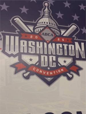 Our first experience at the ABCA Convention in Washington, D.C. was an incredible one! #fyp #baseball #baseballcoach #baseballlife #baseballtiktoks #abca2025 