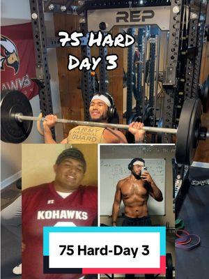 75 Hard-Day 3 #75hard #75hardchallenge #100poundweightlossjourney #weightlossmotivation  