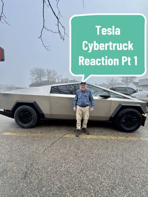 Well THAT was a rollercoaster 🤣🎢  82-year-old Ford retiree reacts to Cybertruck exterior. Part 1. Part 2 has interior! Can you find the points of opinion shift? 😅 #cybertruck #tesla #newyears #patriotickenny #fyp #fypシ 