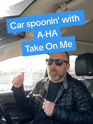 @a-ha #takeonme #carspoonin #stevethespoonguy #positivevibes #fypシ゚viral #fun #spoonplaying #spoons #percussion #classicrock #80s #mtv #fyp #80smusic #fypage #talentotiktok 