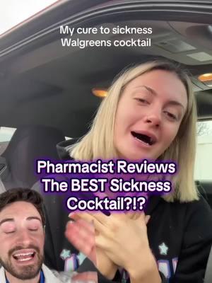 Pharmacist Reviews the “Walgreens Cocktail” #pharmacist #pharmacy #coldandfluseason #coldandflu #coldandfluremedies #millennialrx Ov: presleymadeit