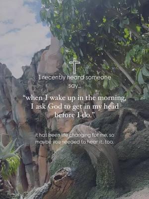 Sometimes the simplest prayers have the biggest impact. “When I wake up in the morning I ask God to get in my head before I do.” — it stopped me in my tracks. How often do we let our own worries, doubts insecurities & to-do lists take over before we give the day a chance? This simple prayer has reminded me to invite peace, guidance, and clarity into my day before anything else—and it’s been life-changing. If this resonates with you, I hope it encourages you as much as it did me. Let’s start each day grounded in what truly matters. ❤️ #christian #christianity #christianquotes #christianwomen #pray #christianentrepreneur #prayeveryday