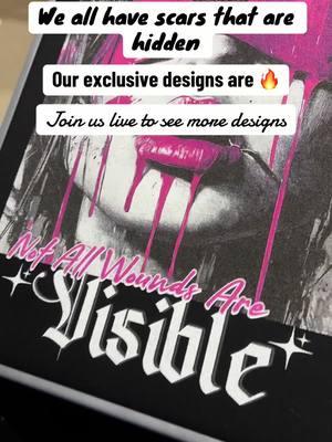 Yes we have exclusive designs which can only be purchased in our shop! #twosisterswhodesign #sweatshirts #trendy #graphictees #tshirt #MentalHealth 