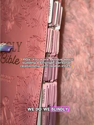 So excited about this new journey 🩷 #relationshipwithgod #biblestudy #jesustok #betteringmyrelationshipwithjesus #pinkbible #bibletabs #customizedbible #christiantiktok #catholicgirl #christiangirl #christianity #jesuslovesyou #womanofgod #daughtersoftiktok #propheticword 