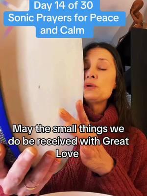 #Love #rebeccaabraxas #vibrationalalignment #day14 #spiritualawakening #smallthingswithgreatlove #soundbath #soundtherapy #LIVE 