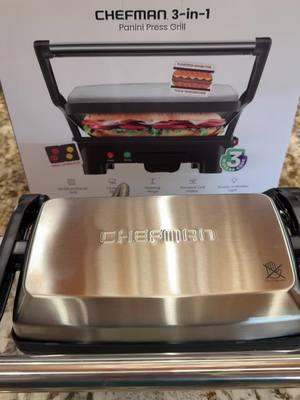 #chefmanpaninipressgrill #chefmanproducts #grill #elegante #funcional #excelen #TikTokShop #tiktokproducts 