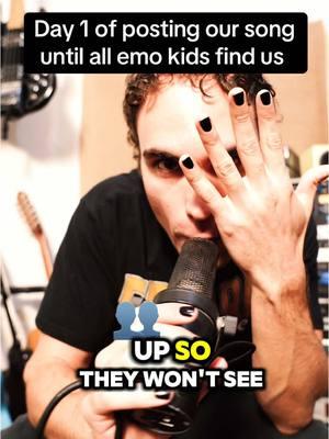 Day 1 of posting our song every day until emo kids find us! Song: Another Kill For the Highlight Reel Band: Save Face #saveface #emobands #elderemo #scenekid #mychemicalromance #theused