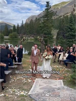 Yall LOVE this wedding so here is some more info! #wildsocialmicroweddings #microwedding #denvercolorado #coloradowedding #mountainwedding #salida 