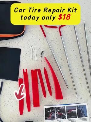 Replying to @bigblockchevy311  Car Tire Repair Kit, Summer Portable Automotive Tool Set with a Carrying Bag, Car Tyre Repair Tools Kit, Professional Emergency Car Tools for Cars & Trucks, Car Body Repair Tools #lockedkeysincar  #lockedcar #tooladvisor #newyearnewaura #mademyyear #tiktokshopcreatorpicks  lock keys in car hacks lock keys in car kit locked keys in car lock keys in car methods lock keys in car tape lock keys in truckCar Tire Repair Kit, Summer Portable Automotive Tool Set with a Carrying Bag, Car Repair Tools Kit, Professionals inthe car! Emergency Car Trucks, Car Body Repair Tools