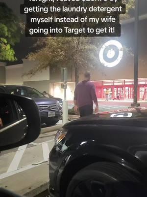 Sometimes, you got to do what you got to do! 🎯🤣😂 #target #laundry #detergent #husbandwife #nope #marriedlife #couples #relatable #Relationship 