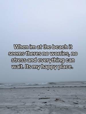 #beach #worries #stress #happy #place #fyp 