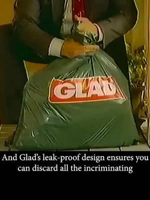 Glad Garbage Bags #mst3k #mysterysciencetheatre3000 #rifftrax #comedybangbang #dinosaurdinnertheatre #80scommercial #80sthrowback #80saesthetic #gladgarbage 