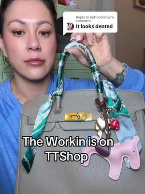 Replying to @hotfoodienyc I can’t believe the work is on TikTok shop now! #ViralHandbag #ViralLeatherHandbag #LeatherHandbag 