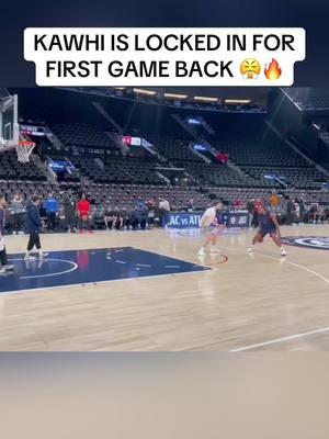 It’s great to see Kawhi back on the court 💯🙌 (MarkG_Medina/X) #kawhileonard #kawhi #NBA #clippers #hoops 