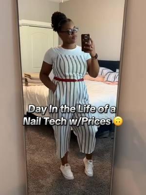 Old Day in the life* These prices are prices of the salon I was working in. 🤓 Comment below 👇🏽 what’s your favorite service?  #fyp #nailsbynuk #viraltiktok #trending #frenchtoes #nailart #nailtech #dfwnails #dfwnailtech #houstontx #pressons #pedicures #dayinthelife #dayinthelifevlog #shortnails 