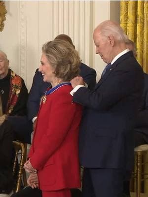 President Biden on Saturday awarded Hillary Clinton with the Presidential Medal of Freedom, the nation’s highest civilian honor.   “Secretary Clinton made history many times over decades in public service, including as the first First Lady elected to the United States Senate. After serving as Secretary of State, she became the first woman nominated for president by a major United States political party,” the White House said in a statement.   Watch more at c-span.org #hillaryclinton #joebiden #cspan