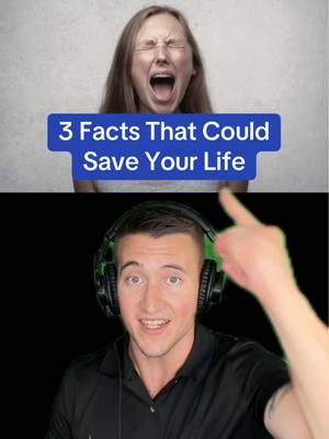 3 Facts That Could Save Your Life 😳 #savelife #facts #survival #tips #survivaltips @Brandon Nocerini 