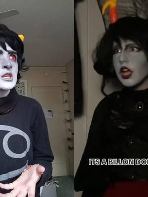 duet with @chair :3 #homestuck #karkatvantas #kanayamaryam #karkatvantascosplay #homestuckcosplay #kanayamaryamcosplay #karkatcosplay #kanayacosplay #betatrolls 