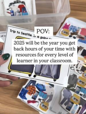 Are you ready to start 2025 strong?  Have questions about specific resources? Don’t hesitate to reach out to our team. Don’t forget that we also accept purchase orders for any product in our store.  #specialneeds #specialeducation #specialeducationteacher #iteachsped #autismteacher 