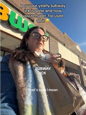 the subway ick to obsession pipeline is strong✨😅😖 #fypシ #fypシ゚viral #funnyvideo #viraltiktok #subway #subwayicks #subwaysandwiches #subwaysandwich #subwaysandwichphase #hah #funnytiktok #relatable #foryoupage #fypシ゚viral #viral? #viralllllll #povs #povseries #povacting #funnymoments #funnytiktok #funnytiktok 