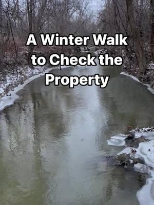 A walk at the end of the day allows us to unwind and unload while also getting in a little exercise. Even if it’s bitterly cold out. Being in the woods helped cut the wind down a bit at least. #livingouramericandream #trailmaintenance #propertymanagement #trails #winterwalk #woods #walkingtrails #qualitytime 