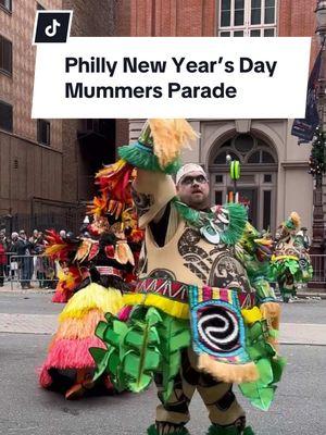 In South Philadelphia, we all fam  🎉🍾 #mummers #mummersparade #southphiladelphia #2street 