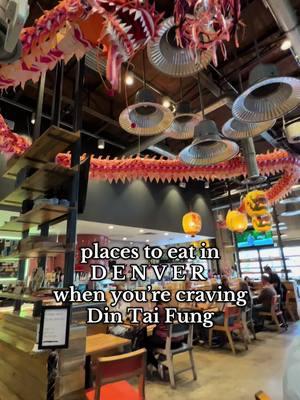 Always on the hunt for good asian food in Colorado! Send me any spots I missed!! 😋🥟 #DenverFood #DenverFoodie #DenverEats #DenverFoodScene #AsianFood #DimSum #DinTaiFung 