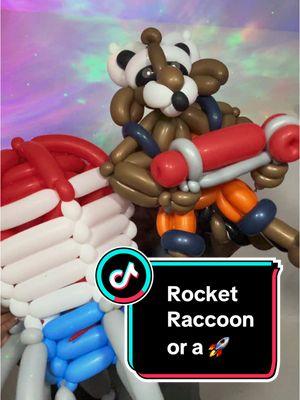 Replying to @Salome Sanchez  Here is your rocket! 🚀 Tag a friend who likes rockets!  #guardiansofthegalaxy #rocketraccoon #rocket #balloontwistershawaii #balloontwistersoftiktok #balloontwisting #balloonart #balloonartist #balloonman #balloonguy #balloonsculpture #balloons #balloonanimals #balloonarthawaii #partyideas #hawaiientertainment 