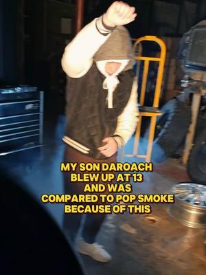 my son DaRoach blew up at 13 and was compared to pop smoke because of this! #storytelling #popsmokeson #popsmoke #daroach #daroachwins #daroachgoat 