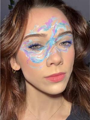 Some squiggles #makeup #creativemakeup #makeupart #fyp #paintedco @Painted @James Charles 