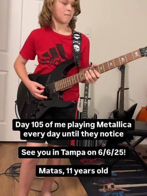 @metallica @jameshetfield @kirkhammett @larsulrich @robtrujillo @qprimemgmt @98rocksthebay  #metallica #m72tour #m72 #disposableheroes  #jameshetfield #kirkhammett #larsulrich #robtrujillo #98rocktampabay #bearmusic529 #matas #guitar #guitarkid #guitarist #foryou #foryoupage #fyp #qprimemanagement 