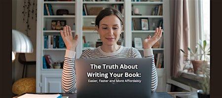 Discover the secrets to writing your book faster, cheaper, and with less stress at our online event! Don't miss out on this opportunity to make your dream of becoming an author a reality. Link in bio for more details and to get tickets. #TheTruthAboutWriting #AuthorGoals #OnlineEvent #BookWritingTips #DontMissOut