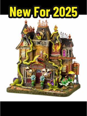 Lemax Halloween 2025 🎃SNEAK PEEK! Spooky Town Halloween Collection Village NEW House Lighted Decoration Decor Tabletop SpookyTown #halloween #fyp #decoration #halloween2025 #animatronic #spookyseason #spookyszn #halloweendecor #decor #lemaxspookytown #lemax #halloweenvillage 