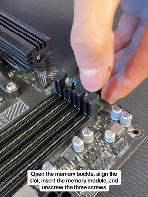 Which step do you think is the most difficult when assembling a computer? #computer assembly #graphics card #computer #memory stick #computer configuration #harddisk #motherboard #chip #host