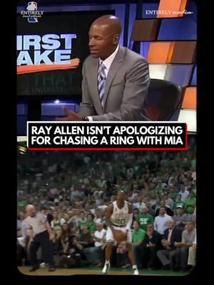 Ray Allen ain’t apologizing for going to Miami. It’s just basketball… #NBA #rayallen #kevingarnett #bostonceltics #miamiheat #nbaedits #nbabasketball #nbahighlights #fyp 