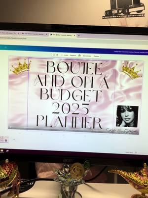 Boujee and on a Budget Planner #utube #tiktok #fancyphyllis 