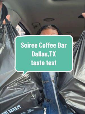 Soirée Coffee Bar taste test 💕 would you try it ? 💕 #foodcritic @soireecoffeebar @One Spunky Spud 