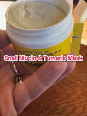 #snailmucin #snailmucinmask #tumeric #tumericmask #koreanskincare 