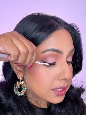 How to apply false lashes for beginners #lashes #lashtutorial #howtoapplylashes #falselashes #striplashes #makeuptutorial #makeuptutorialvideo #makeuphacksforbeginners #pameluxe @House of Lashes 