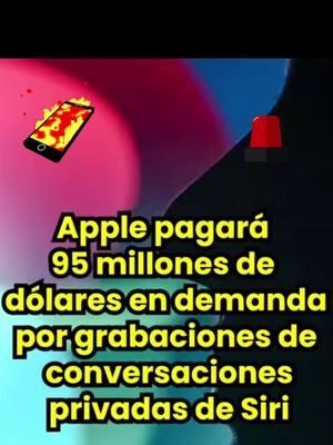 A mi me pasa mucho que cuando converso sobre un tema.. me aparece mucha publicidad sobre lo q hable!!!! #apple #siri #noticia #demand #usa🇺🇸 #fyp #viralvideo 