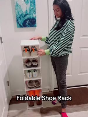 Onail Foldable Shoe Rack @ONAIL HOME #onailhome #foldableshoerack #colapsible #shoerack #shoestand #foldable #movable #shoecheck #onailshoeorganizer #6tier #collaboration #TikTokShop #izalak @Zalak Patel 